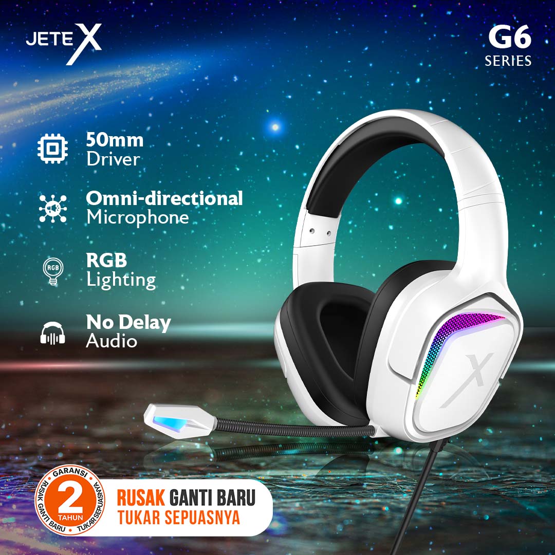 Jual Headphone Gaming JETEX G6 Murah Terbaik JETE.id